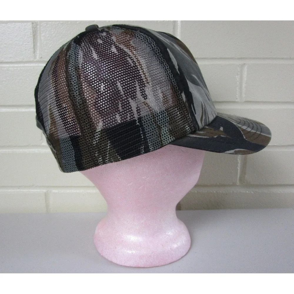 Vintage 90s K Products John Deere Hat Snapback Trucker‎ Cap Country Patch USA